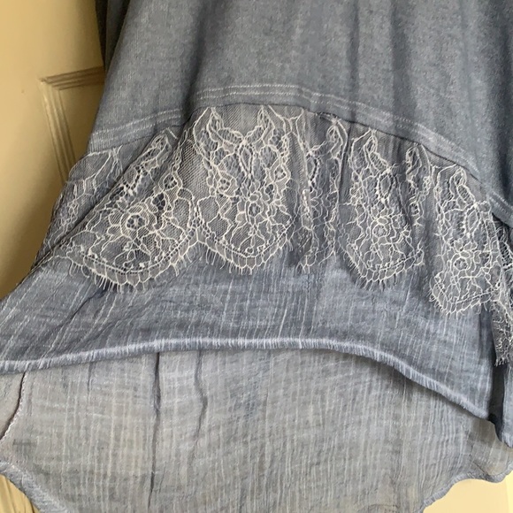 Fitz & Ginger blue top size M - Picture 3 of 7